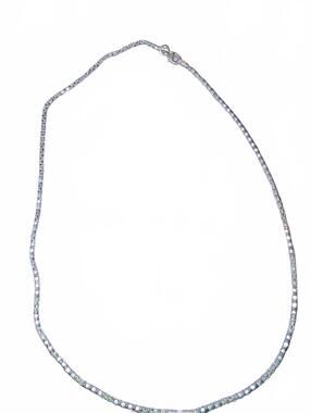 Sterling Silver 925 Box Chain Necklace